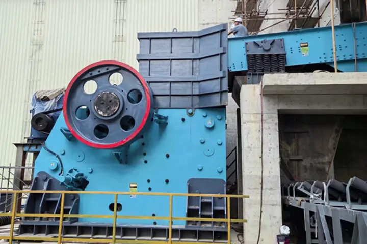 Large Jaw Crusher 1,800 Tons/Hour Successfully Used in China