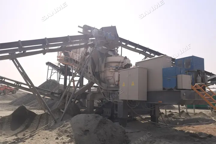 250 T/H GRANITE PRODUCTION LINE IN UGANDA
