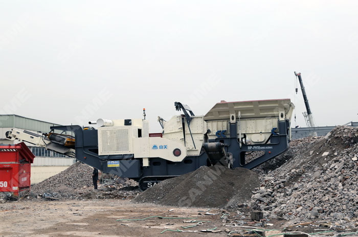 100TPH MOBILE CONSTRUCTION WASTE  (2)ys8